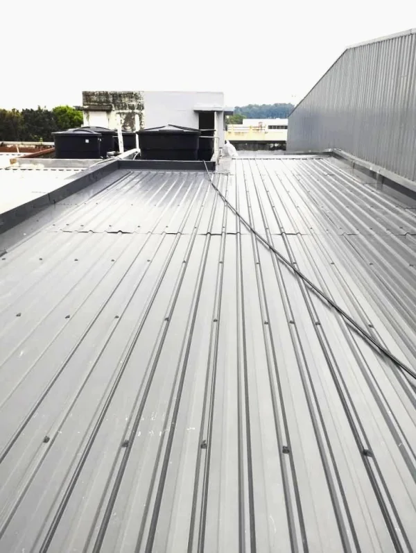 IMG-20250319-WA0350 Roof leakage repair work in Selangor with waterproofing application